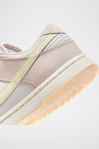 Nike Dunk Low en cuir - Rouge