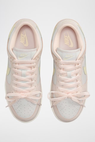 Nike Dunk Low en cuir - Rouge