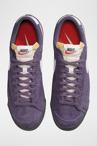 Nike Blazer Low '77 Vintage de piel - Violeta