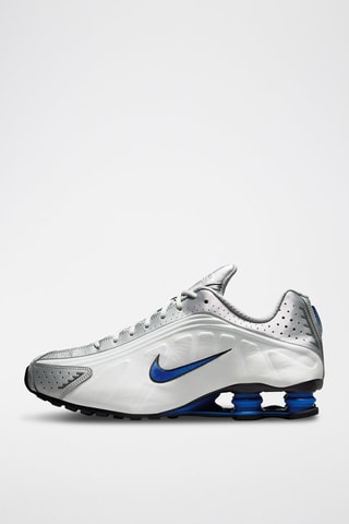 Nike Shox R4 - Blanc et argenté