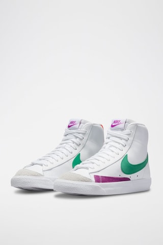 Blazer Mid’77 de piel - Blanco