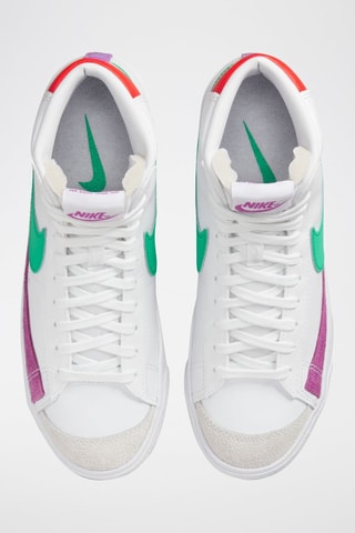 Blazer Mid’77 de piel - Blanco