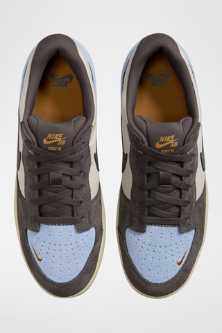 Nike SB Force 58 de nobuk - Marrón oscuro - Nike