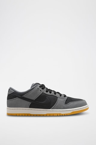 SB Dunk Low Pro en cuir - Gris et noir - Nike