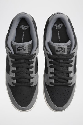 SB Dunk Low Pro en cuir - Gris et noir - Nike