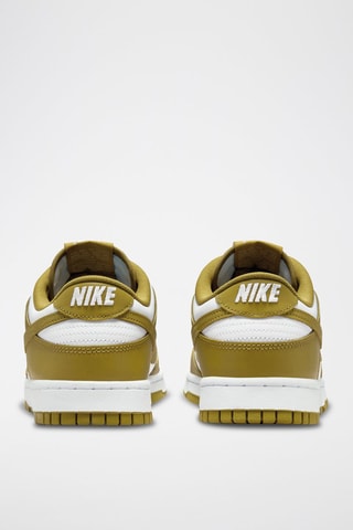 Nike Dunk Low Retro en cuir - Blanc