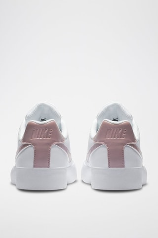 Nike Court Royale AC de piel - Blanco y rosa