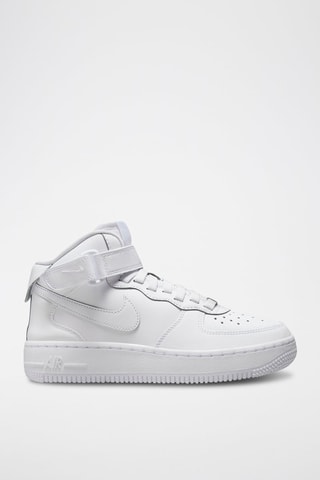 Nike Air Force 1 Mid EasyOn de piel - Blanco