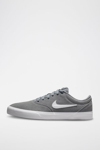 Nike Charge Suede en nubuck - Gris clair