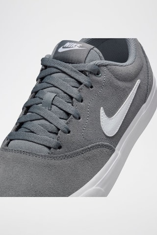 Nike Charge Suede en nubuck - Gris clair