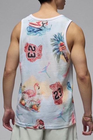 Camiseta de tirantes - Blanco y negro - Jordan