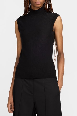 Camiseta de tirantes de lana- Negro - Nike