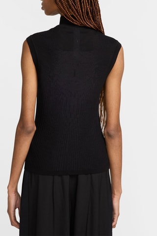 Camiseta de tirantes de lana- Negro - Nike