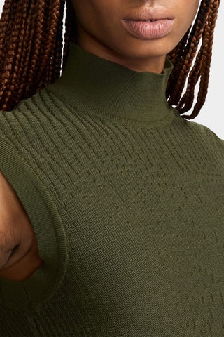 Camiseta de tirantes de lana- Verde oscuro - Nike