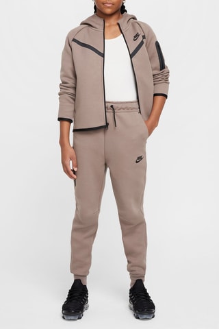 Pantalón polar ancho - Beige - Nike