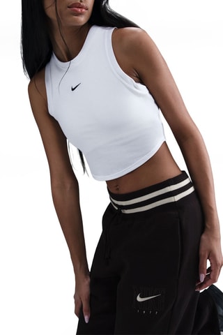 Pantalón polar tiro alto - Negro - Nike