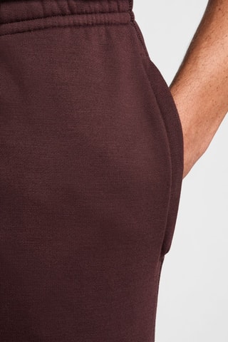 Pantalón ancho polar de lana - Marrón