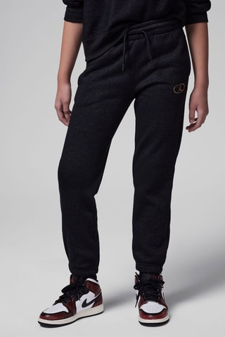 Pantalon polaire - Noir chiné