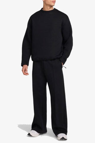 Pantalón ancho polar - Negro