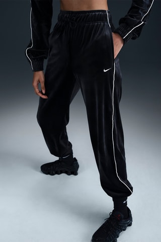 Pantalón regular fit de terciopelo Sportswear Collection - Negro - Nike