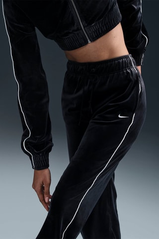 Pantalón regular fit de terciopelo Sportswear Collection - Negro - Nike