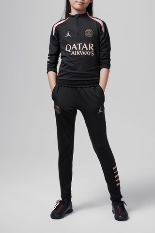 Pantalón de fútbol Paris Saint-Germain - Negro y salmón - Jordan