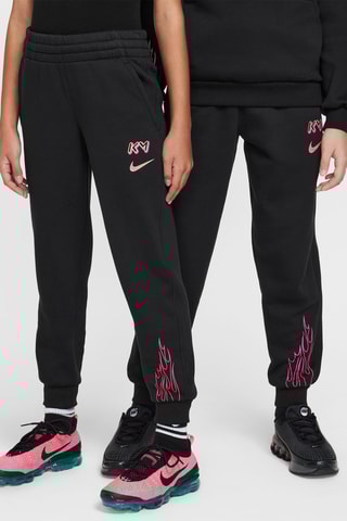 Pantalon polaire de football Kylian Mbappe - Noir - Nike