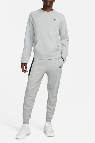 Pantalón de chándal polar Nike Tech - Gris jaspeado