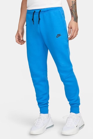 Pantalón slim fit polar de chándal Nike Tech Fleece - Azul cobalto