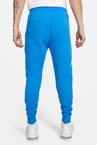 Pantalón slim fit polar de chándal Nike Tech Fleece - Azul cobalto