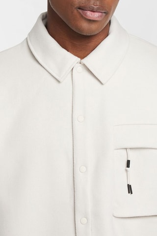 Chaqueta regular fit de lana Tech - Blanco - Nike