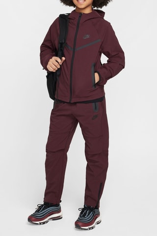 Chaqueta con capucha - Burdeos