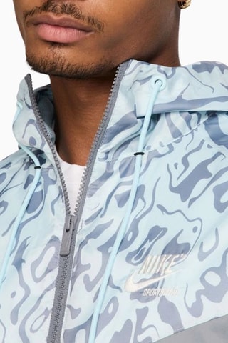 Chaqueta con capucha - Gris claro