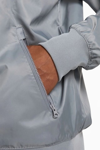 Chaqueta con capucha - Gris claro