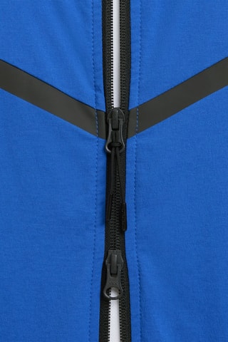 Chaqueta con capucha - Azul cobalto