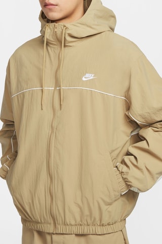 Chaqueta con capucha - Beige - Nike