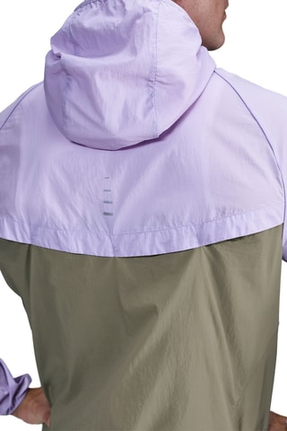 Chaqueta de running plegable - Verde oliva - Nike