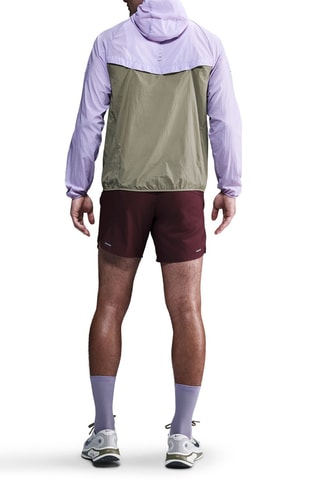 Chaqueta de running plegable - Verde oliva - Nike