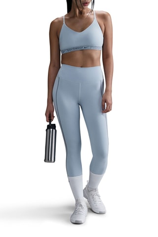 Sujetador deportivo con relleno - Azul