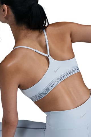 Sujetador deportivo con relleno - Azul