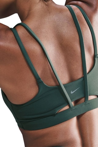 Sujetador deportivo push up - Verde oscuro