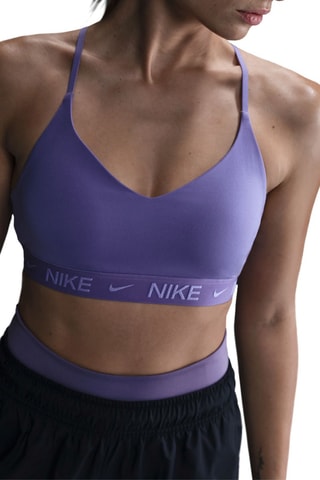 Sujetador deportivo push-up - Violeta - Nike