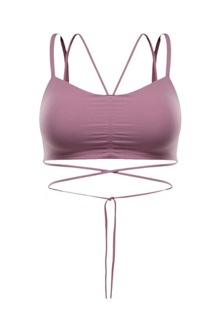 Sujetador deportivo push-up Nike Zenvy Strappy - Rosa - Nike