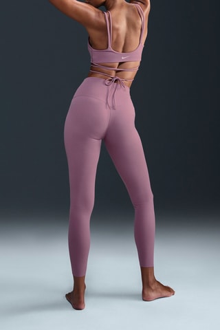 Sujetador deportivo push-up Nike Zenvy Strappy - Rosa - Nike