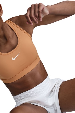 Sujetador de fitness push-up - Marrón claro - Nike