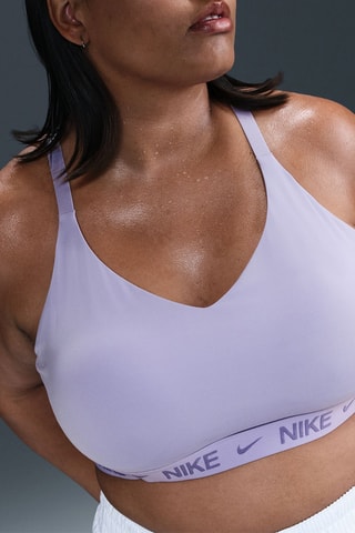 Sujetador deportivo push-up - Violeta - Nike