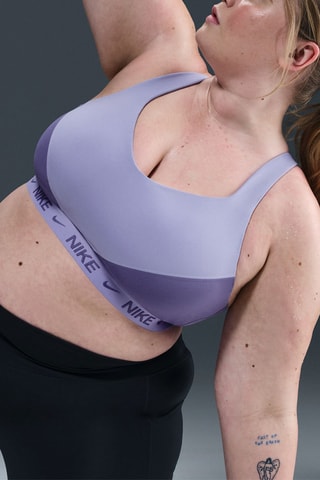 Sujetador deportivo push-up - Violeta - Nike
