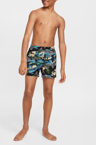 Short de bain - Noir et beige