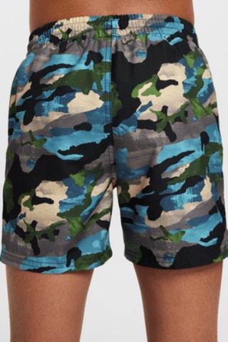 Short de bain - Noir et beige