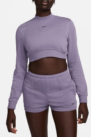 Crop top Chill Terry - Violeta - Nike